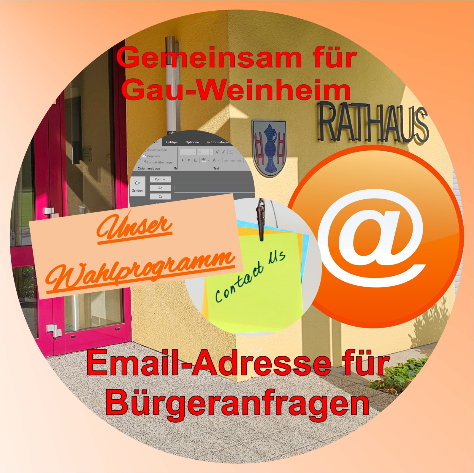 Spezielle Email-Adresse für Bürgeranfragen Spezielle Email-Adresse für Bürgeranfragen